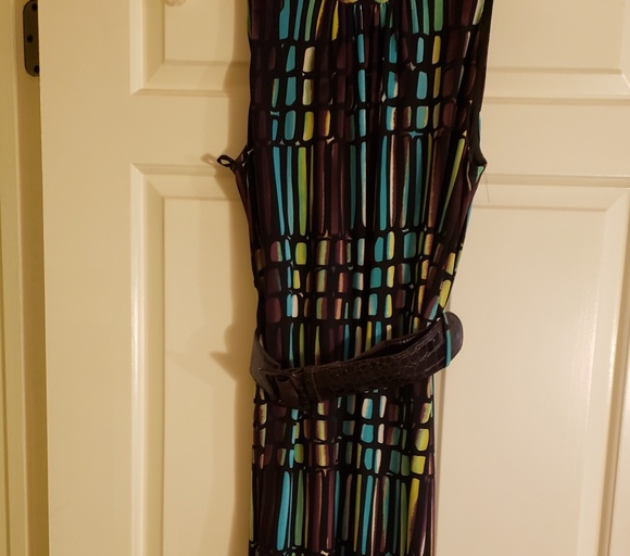 Multi-colored Evan Picone Dress - Picture 1 of 2